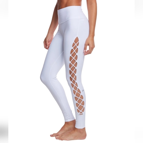 Alo Interlaced Leggings - Picture 1 of 7
